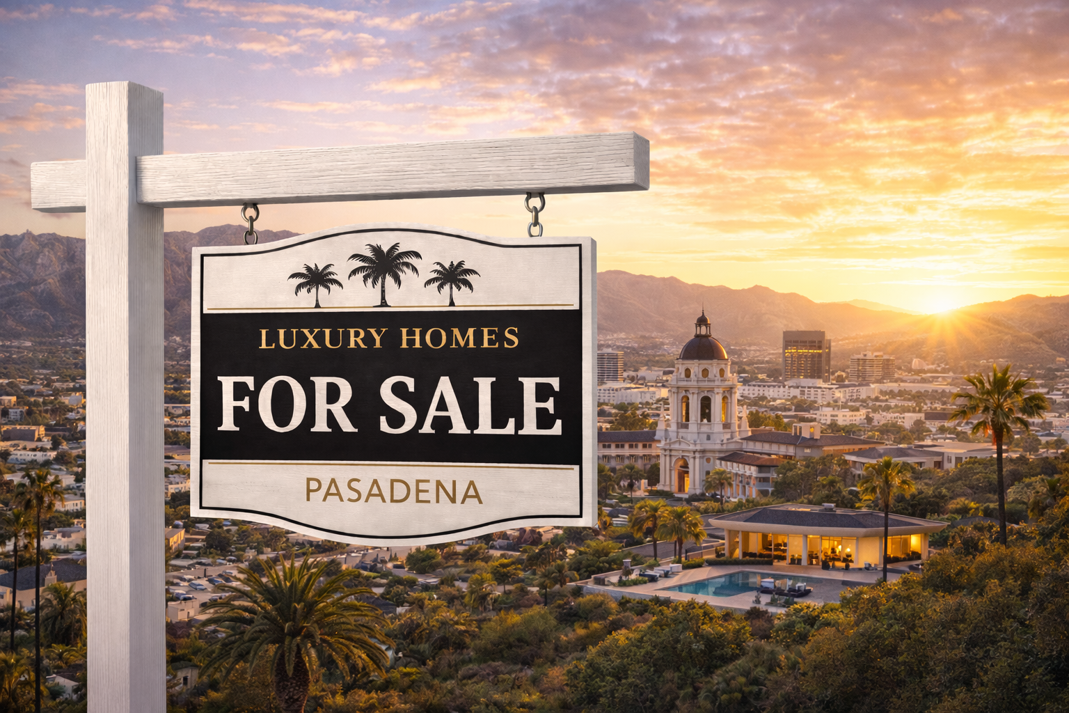 Real Estate Signs in Pasadena